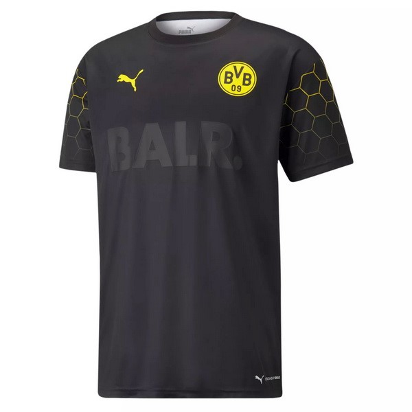 BALR Tailandia Camiseta Dortmund 2021-2022 Negro